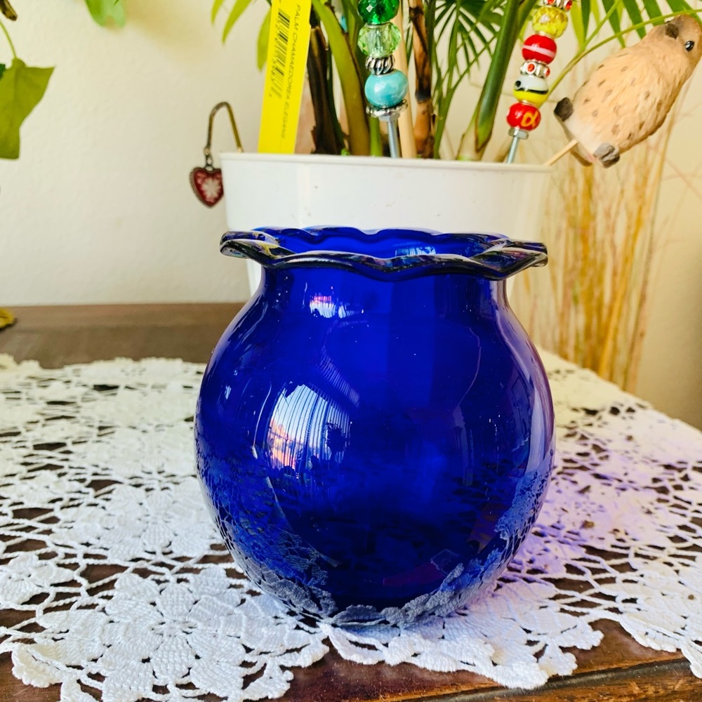 Cobalt Blue Vase